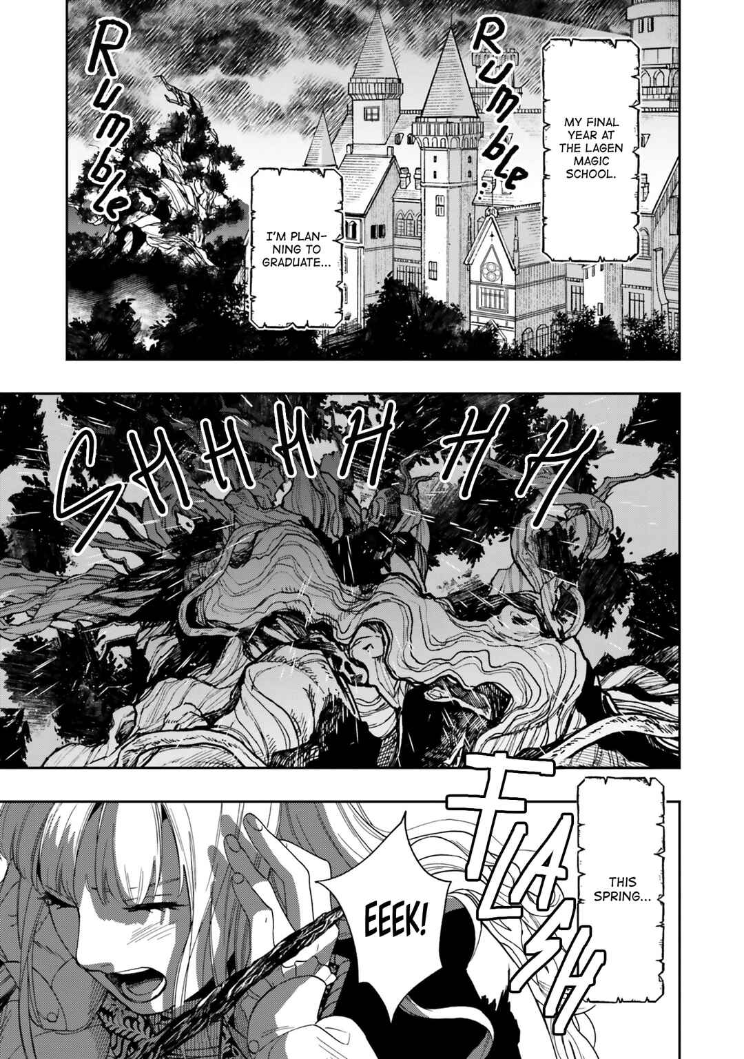 Shinimodori no Mahou Gakkou Seikatsu o, Moto Koibito to Prologue kara (※Tadashi Koukando wa Zero) Chapter 1 - Page 14
