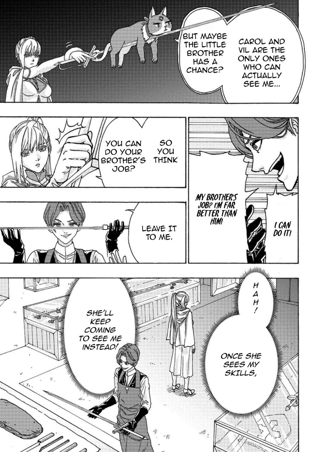 Tsuihou Sareta Kajishi wa Cheat Skill de Densetsu wo Tsukuri Makuru - Kon'yakusha ni Mise wo Oida Sareta kedo, Kimama ni Mono Tsukutteirareru Ima no Hou ga Shiawase desu Chapter 2 - Page 19