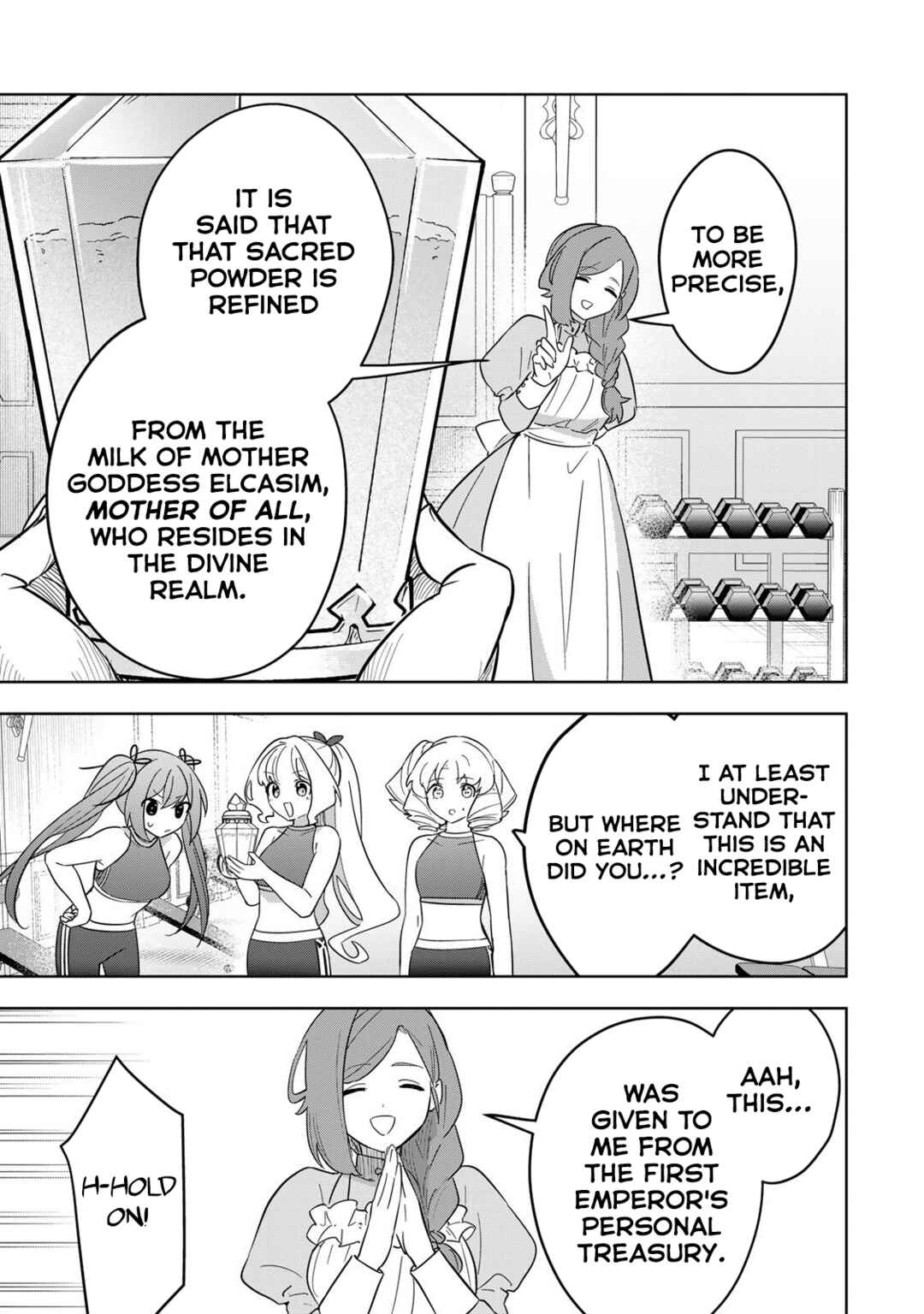 Koujo Tensei: Densetsu no Dai Madoushi (♂), Hime Kishi to Narite Densetsu no Reijou Kishidan o Tsukuri Musou Suru Chapter 20 - Page 9