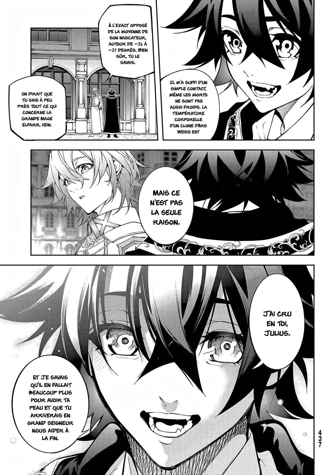 Tsue to Tsurugi no Wistoria Chapter 54 - Page 9