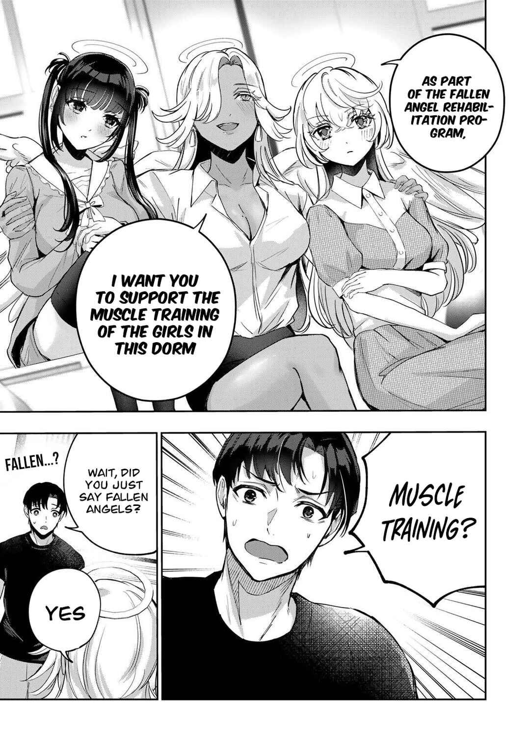 Datenshi-chan wa Ganbarenai Chapter 1 - Page 48