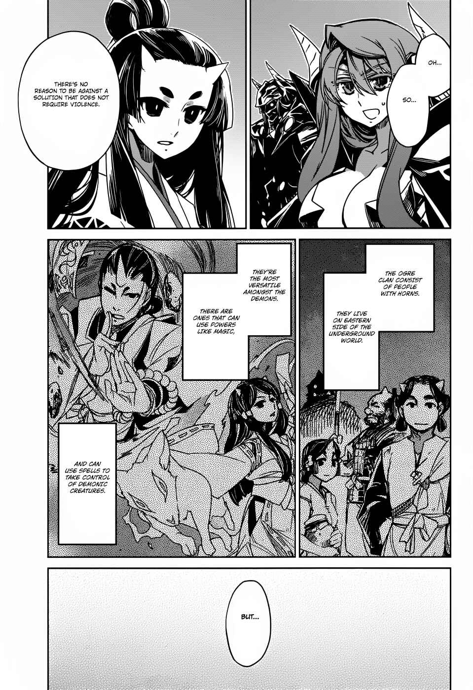 MAOYU : Archenemy and Hero “Become mine, Hero” “I refuse!” Chapter 26 - Page 37
