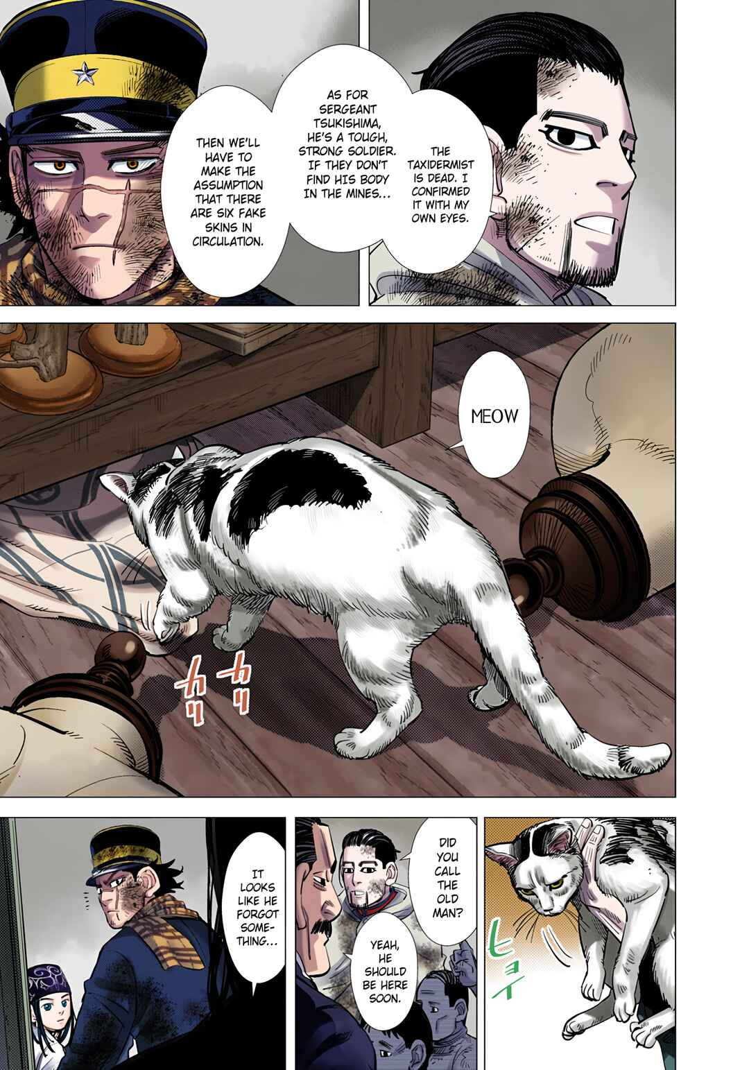 Golden Kamuy (Official Colored) Chapter 80 - Page 11
