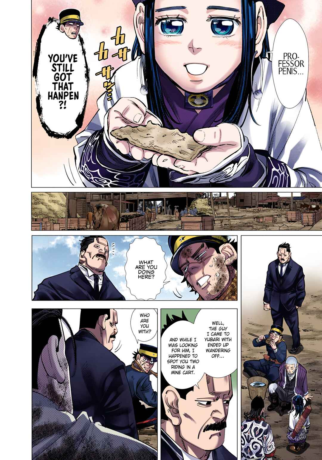 Golden Kamuy (Official Colored) Chapter 80 - Page 8