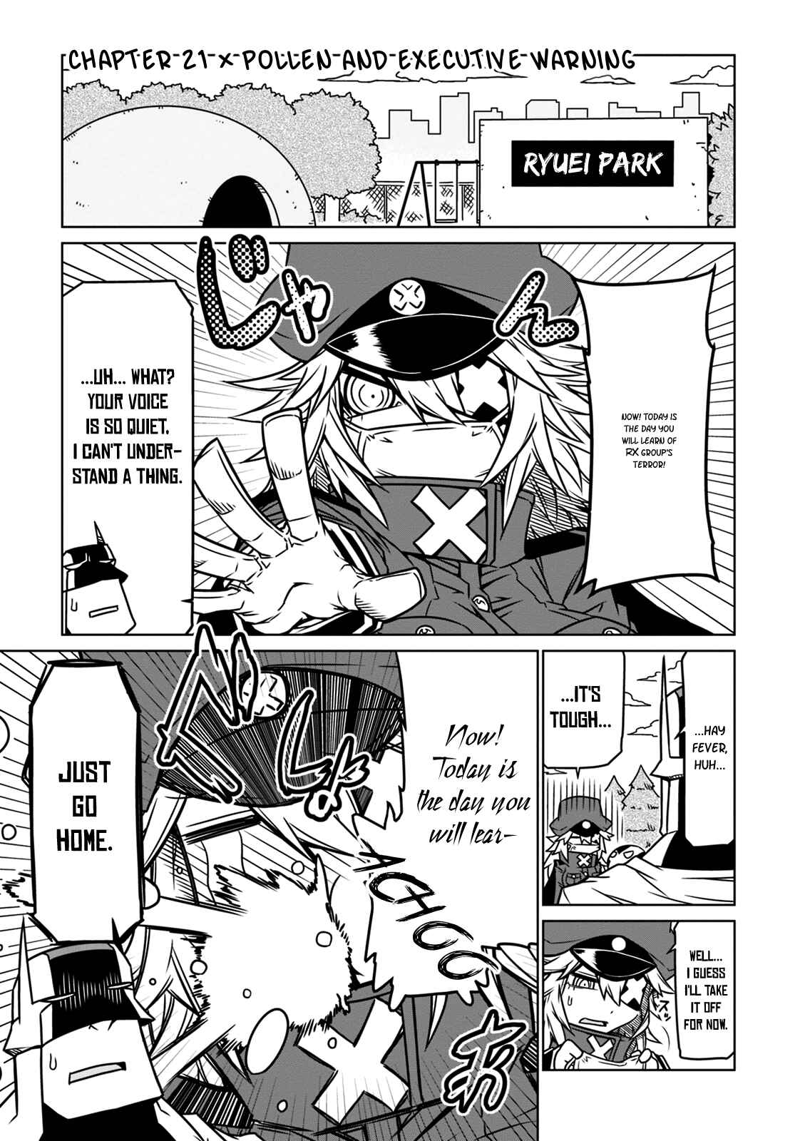 Zannen Onna Kanbu Black General-san Chapter 21 - Page 1