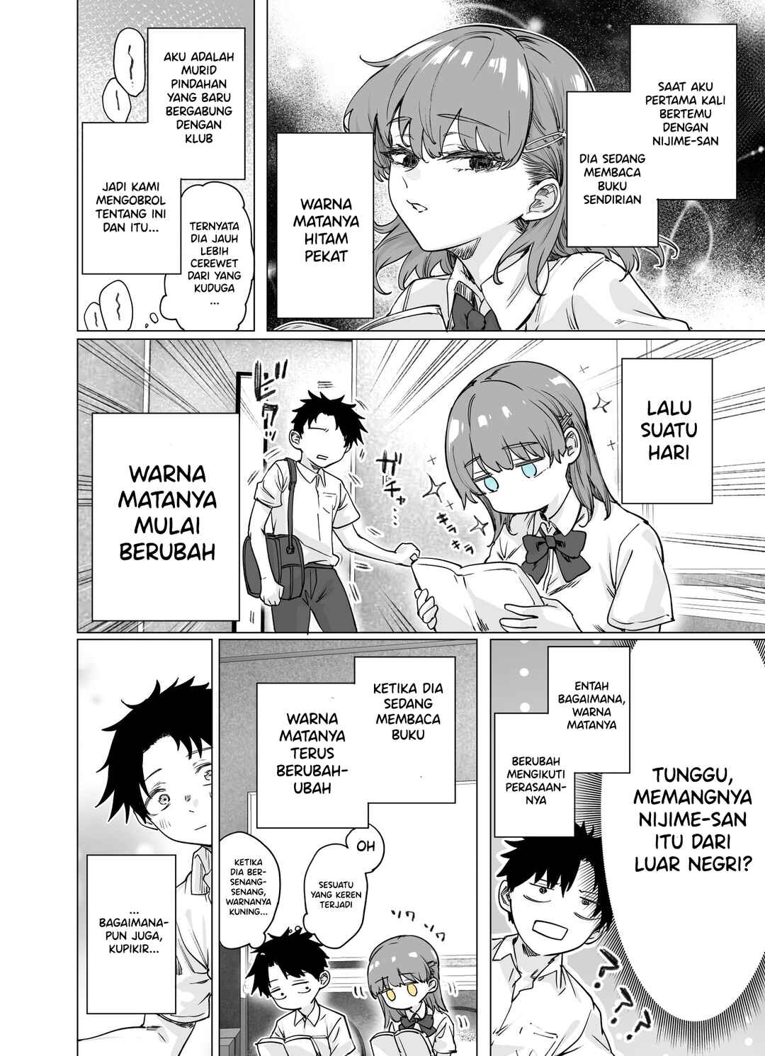 It Shows Right Away in Nijime-san's Eyes Chapter ? - Page 2