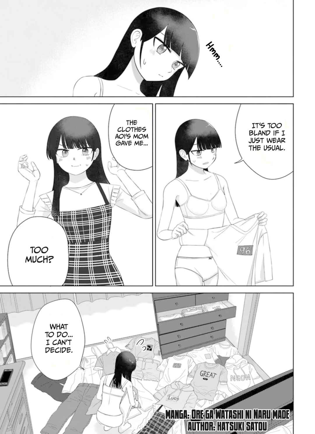 Ore ga Watashi ni Naru made Chapter 63 - Page 2