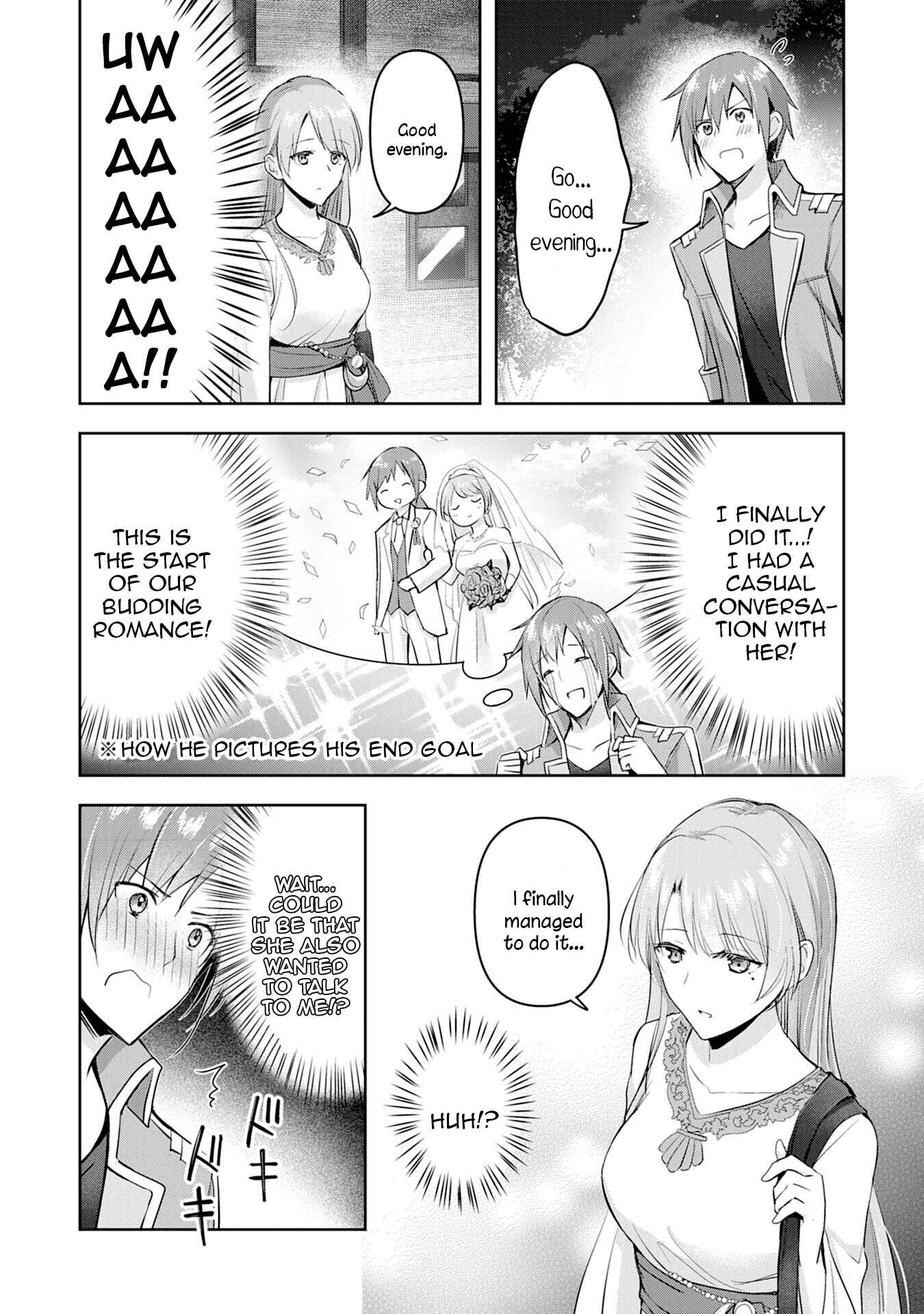 Uketsukejou ni Kokuhaku Shitakute Guild ni Kayoitsumetara Eiyuu ni Natteta Chapter 3 - Page 17