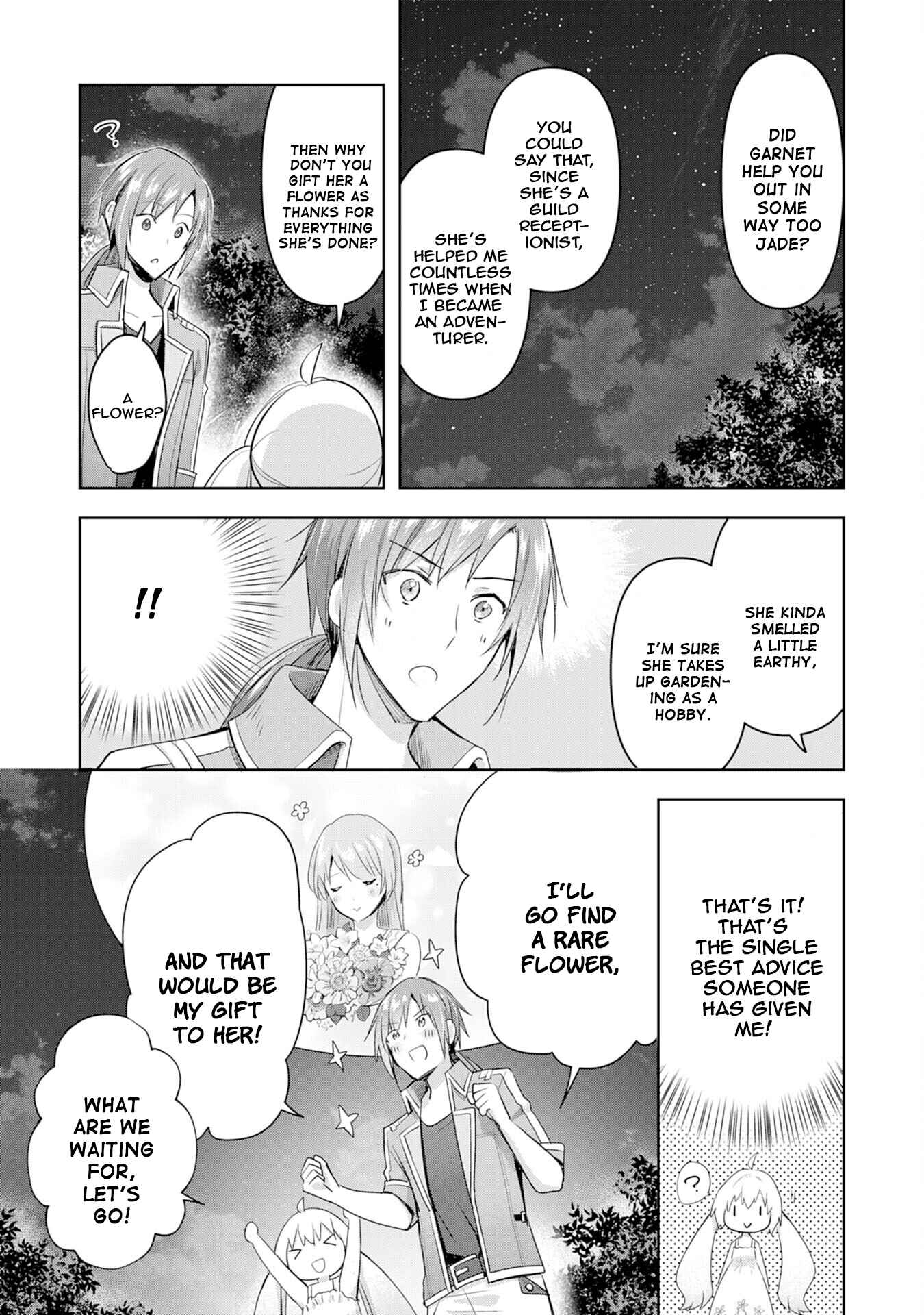 Uketsukejou ni Kokuhaku Shitakute Guild ni Kayoitsumetara Eiyuu ni Natteta Chapter 3 - Page 22