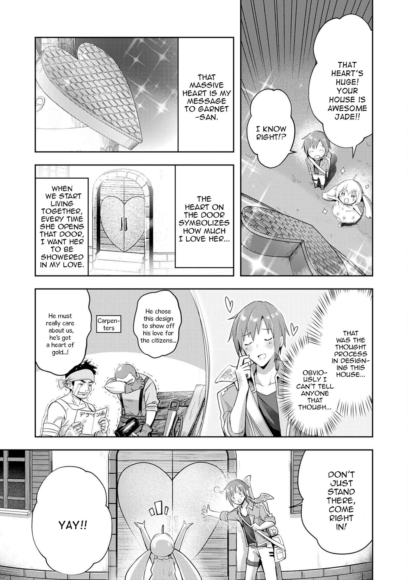 Uketsukejou ni Kokuhaku Shitakute Guild ni Kayoitsumetara Eiyuu ni Natteta Chapter 3 - Page 5