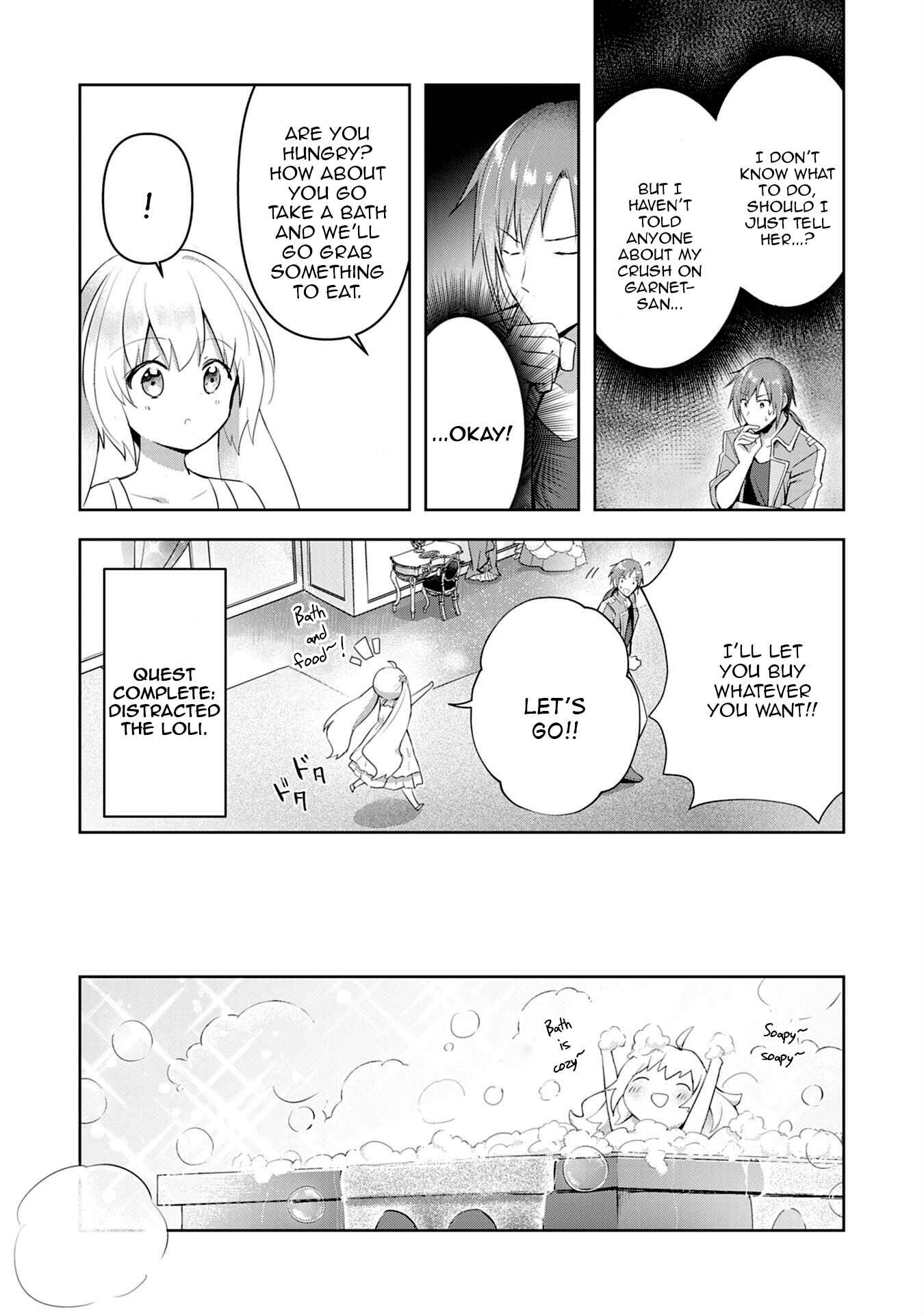Uketsukejou ni Kokuhaku Shitakute Guild ni Kayoitsumetara Eiyuu ni Natteta Chapter 3 - Page 9
