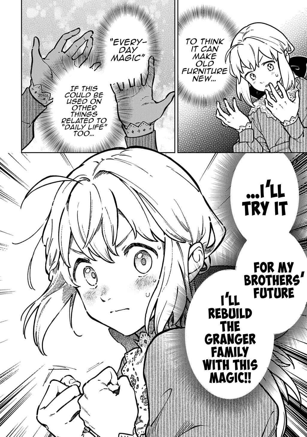Isekai ni Kita kedo, Seikatsu Mahou shika Tsukaemasen Chapter 1 - Page 39