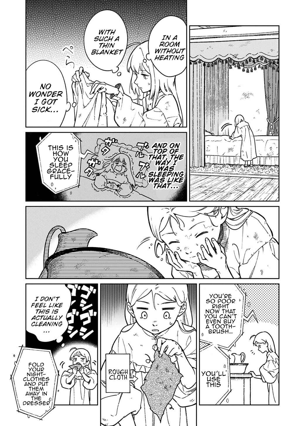 Isekai ni Kita kedo, Seikatsu Mahou shika Tsukaemasen Chapter 1 - Page 4