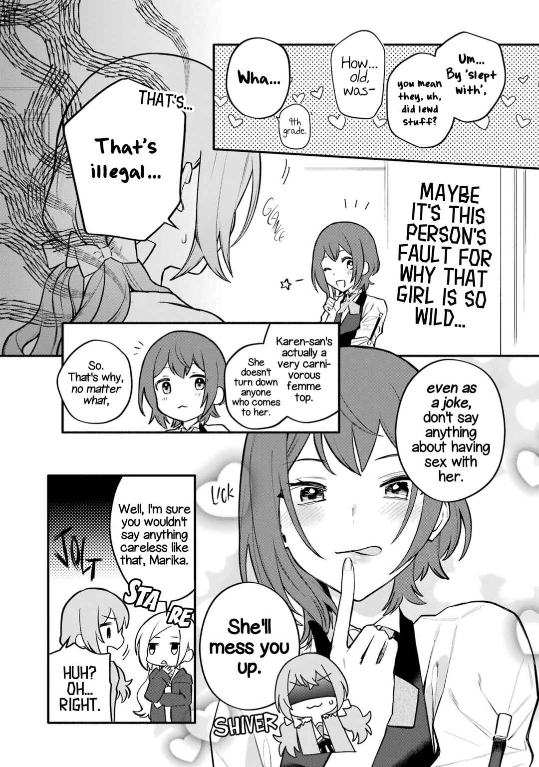 Onna Doushi toka Arienai desho to Iiharu Onnanoko wo, Hyakunichikan de Tetteiteki ni Otosu Yuri no Ohanashi Chapter 9 - Page 19