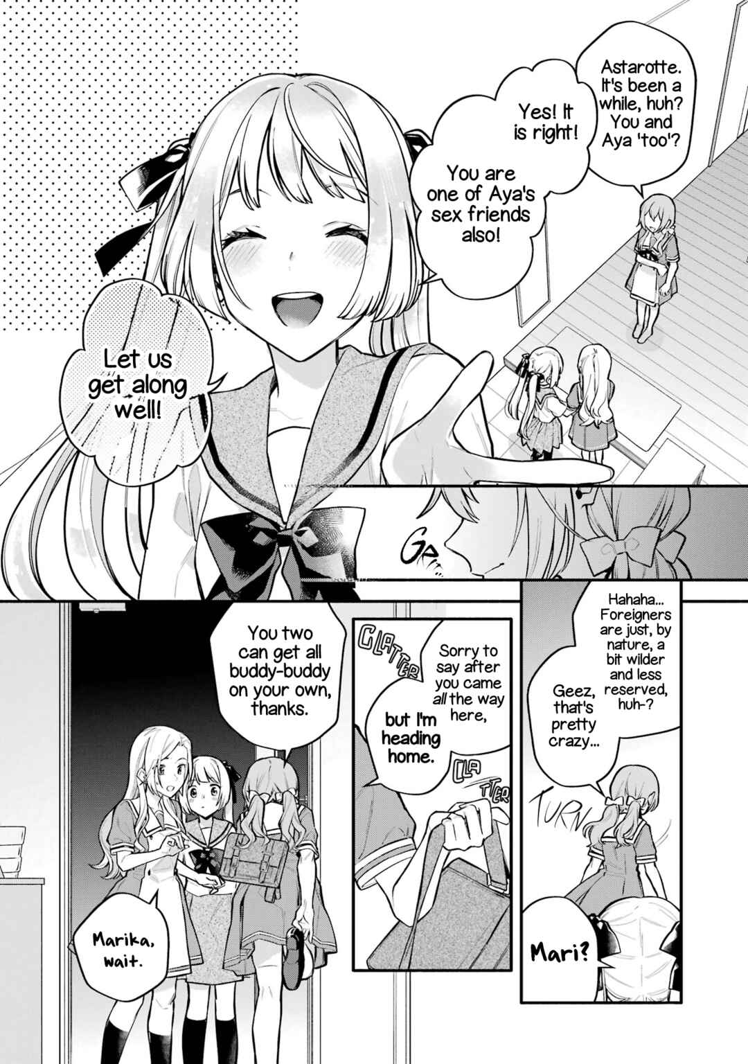 Onna Doushi toka Arienai desho to Iiharu Onnanoko wo, Hyakunichikan de Tetteiteki ni Otosu Yuri no Ohanashi Chapter 9 - Page 2