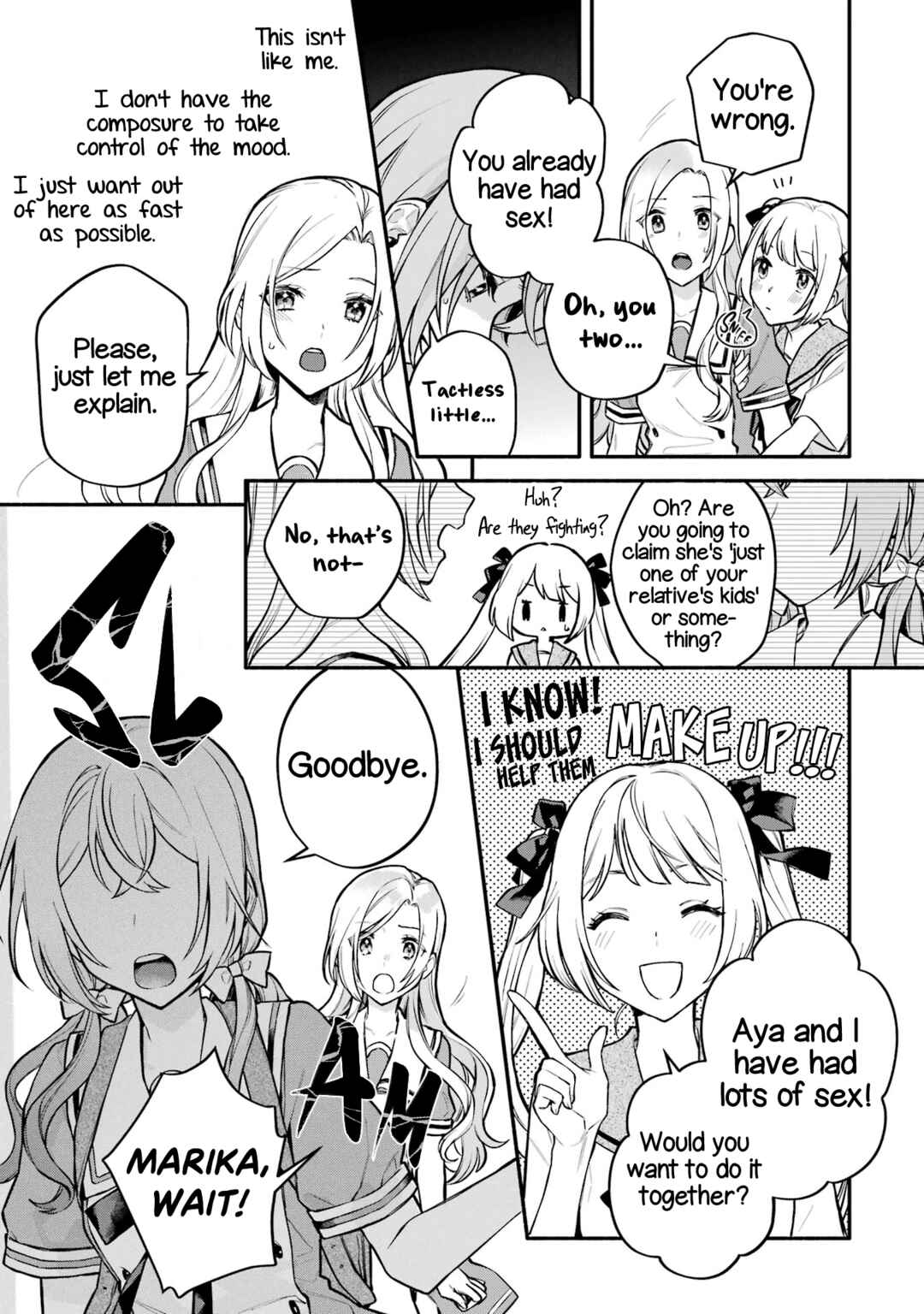 Onna Doushi toka Arienai desho to Iiharu Onnanoko wo, Hyakunichikan de Tetteiteki ni Otosu Yuri no Ohanashi Chapter 9 - Page 3