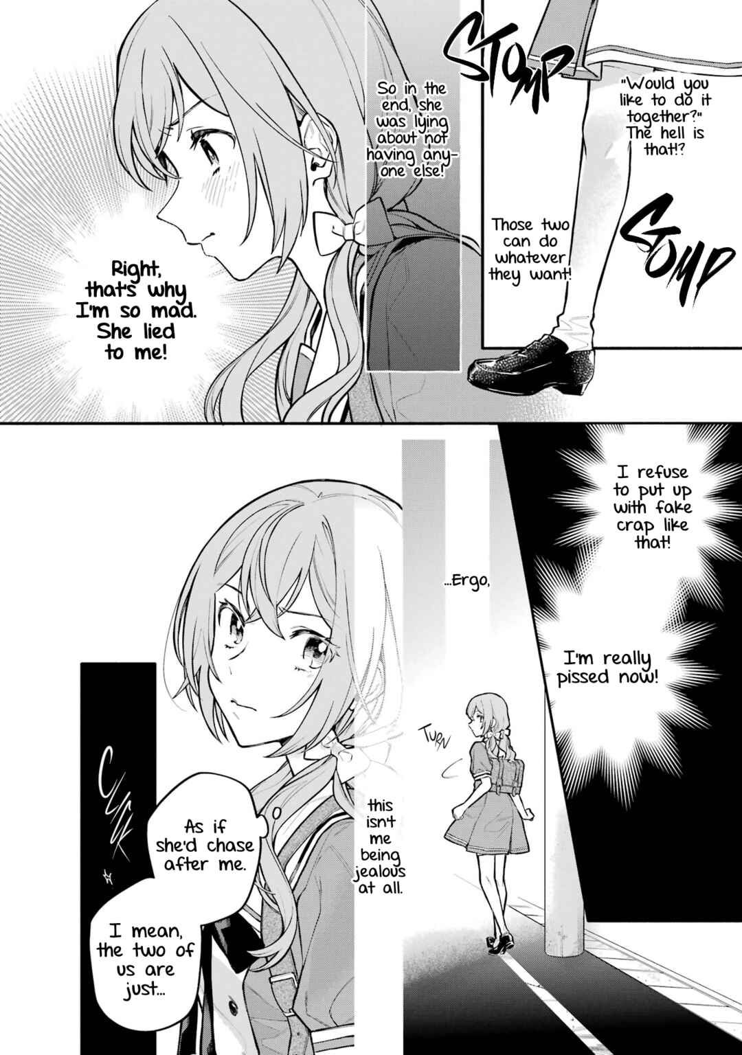 Onna Doushi toka Arienai desho to Iiharu Onnanoko wo, Hyakunichikan de Tetteiteki ni Otosu Yuri no Ohanashi Chapter 9 - Page 4