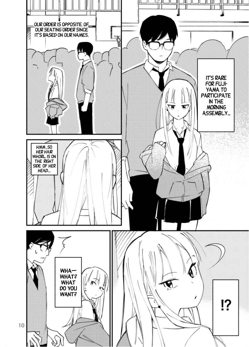 A Story About A Gyaru Behind His Seat Who Keeps Touching His Back Chapter ? - Page 10