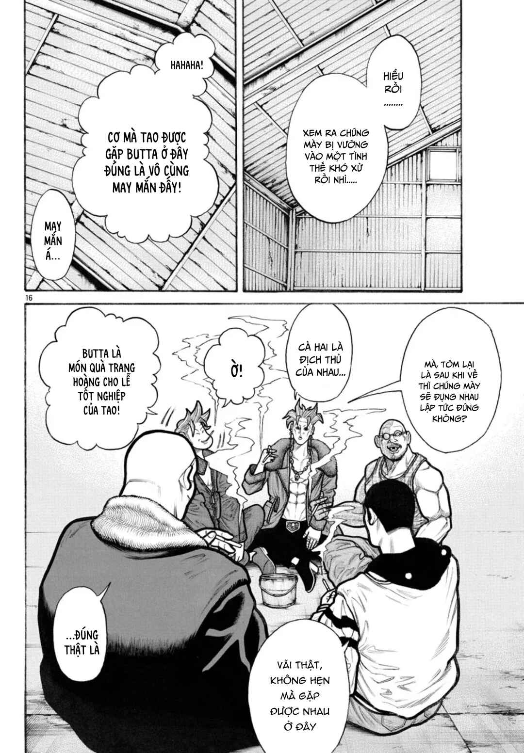 Crows Gaiden Housenka - the beginning of HOUSEN Chapter 63 - Page 16