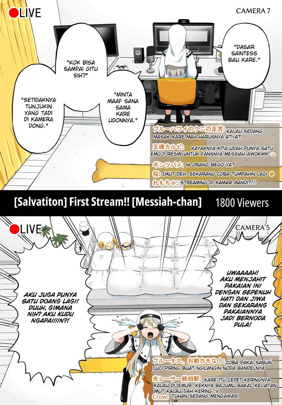 Kyuusai Kei Vtterer ✟ Messiah-chan Chapter 3 - Page 2
