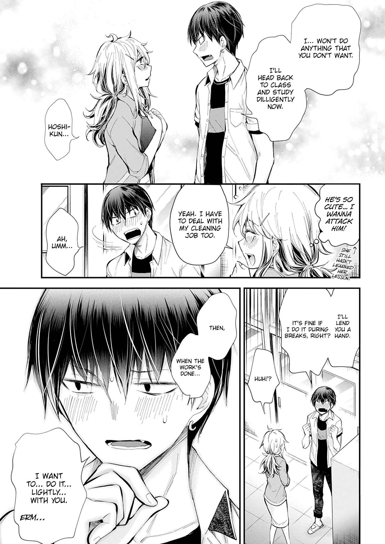 Shingeki no Eroko-san: Hen na Oneesan wa Danshi Kousei to Nakayoku Naritai Chapter 24 - Page 10