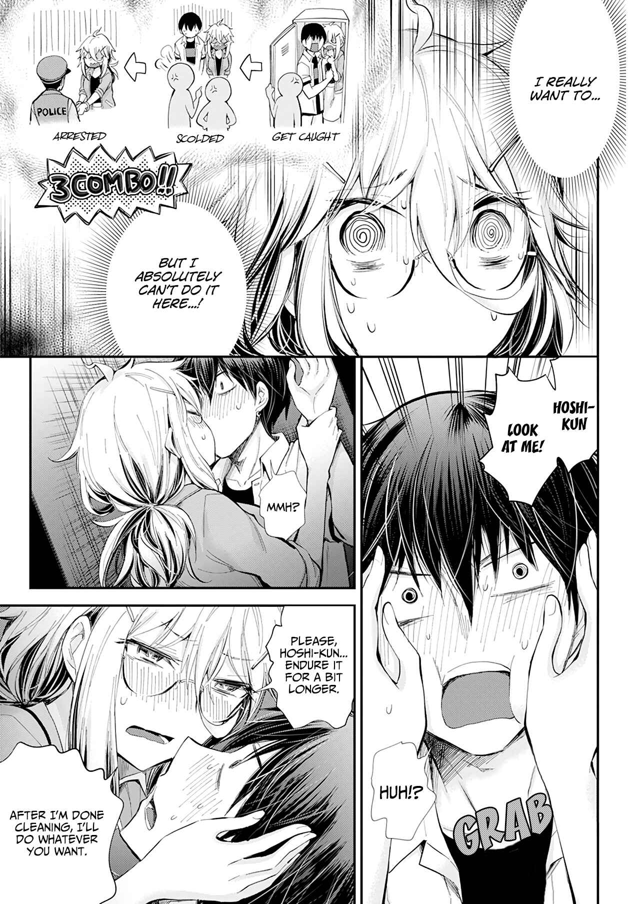Shingeki no Eroko-san: Hen na Oneesan wa Danshi Kousei to Nakayoku Naritai Chapter 24 - Page 8