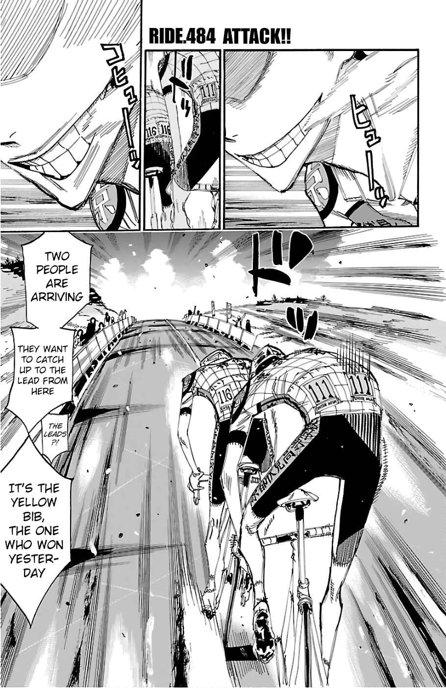 Yowamushi Pedal Chapter 484 - Page 1