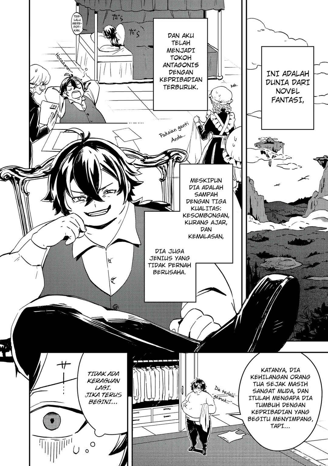 Taidana Akuyaku Kizoku no Ore ni, Kon'yaku Haki Sareta Akuyaku Reijou ga Totsuidara Saikyou no Fuufu ni Narimashita Chapter 1 - Page 3