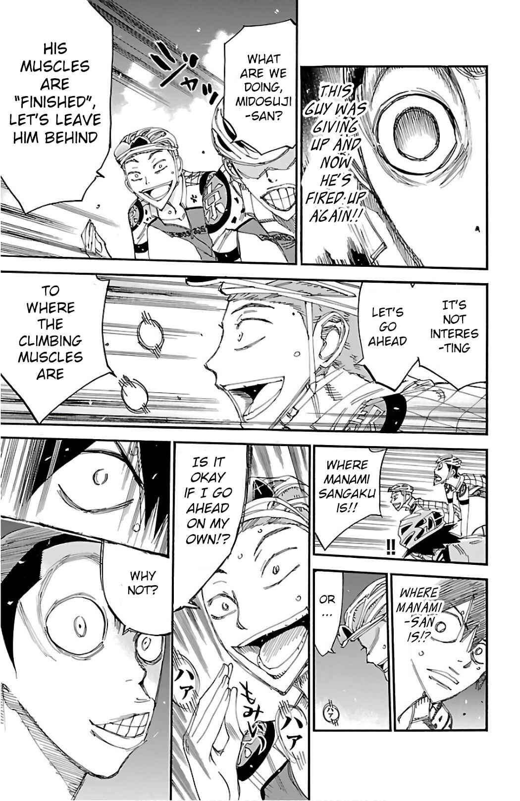 Yowamushi Pedal Chapter 487 - Page 13