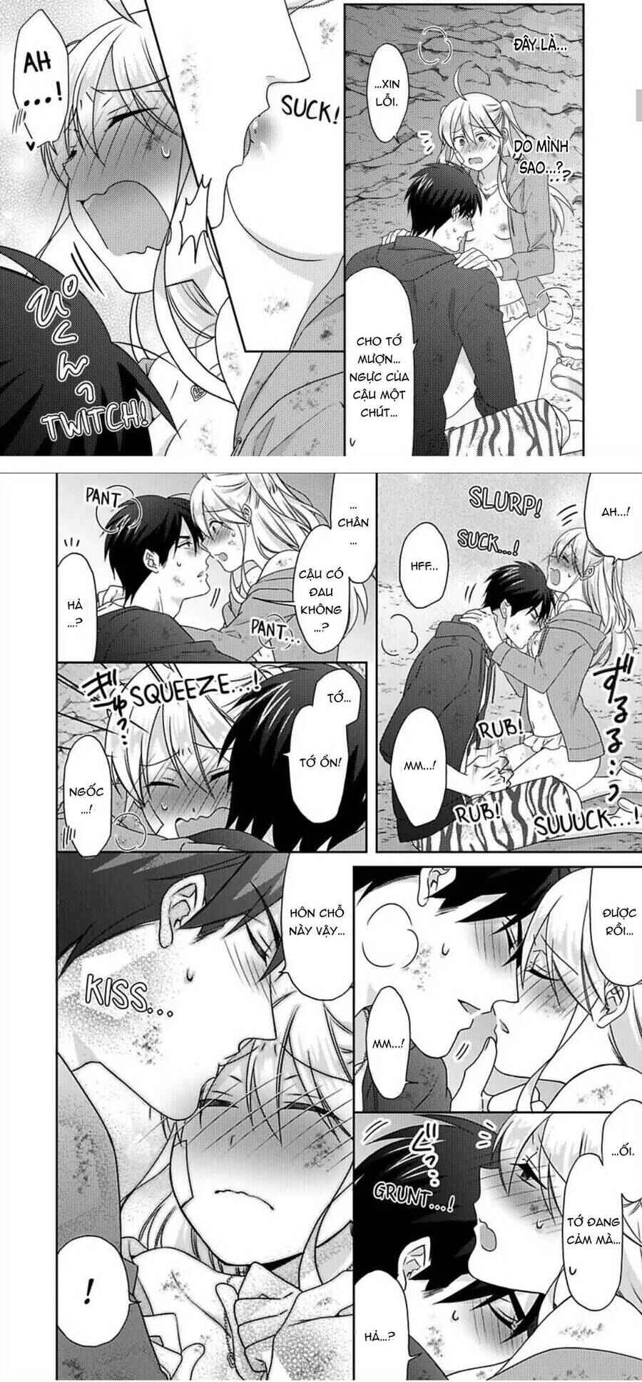Nyotaika Yankee Gakuen ☆ Ore no Hajimete, Nerawaretemasu. Chapter 43 - Page 14