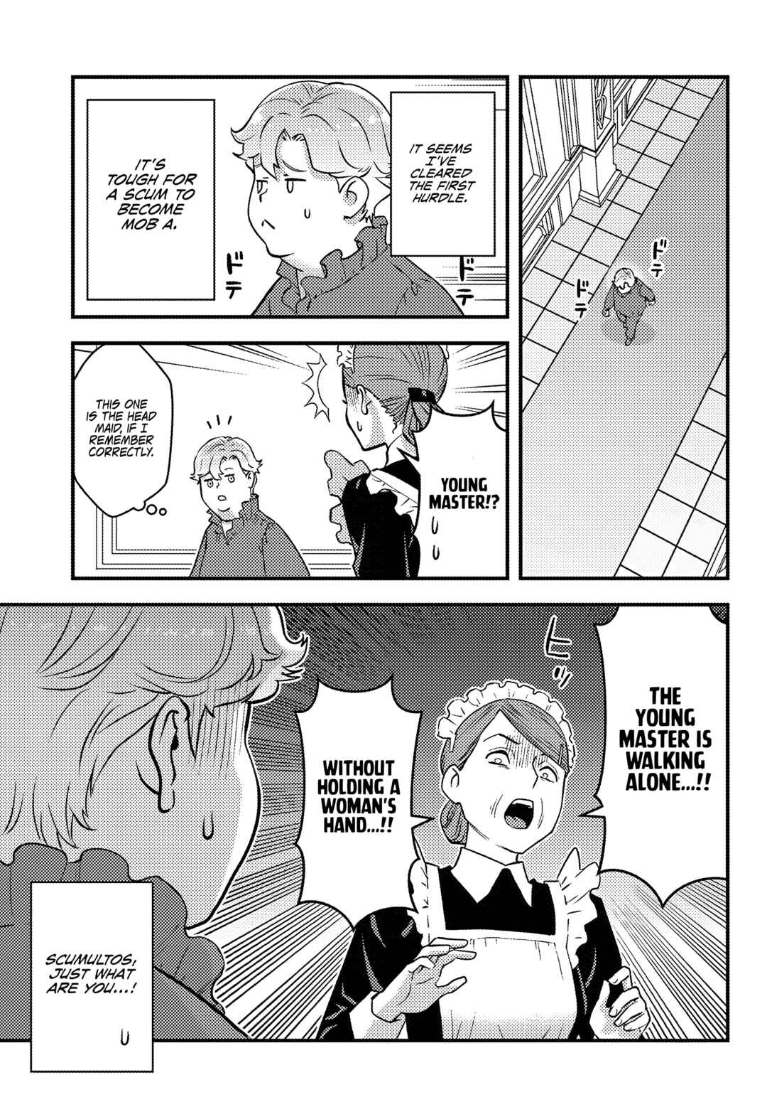Kuzulesse Oblige - 18-kin Game Sekai no Kuzu Akuyaku ni Tensei Shiteshimatta Ore wa, Gensaku Chishiki no Chikara de Doushite mo Mob Jinsei wo Tsukami Toritai Chapter 1 - Page 52