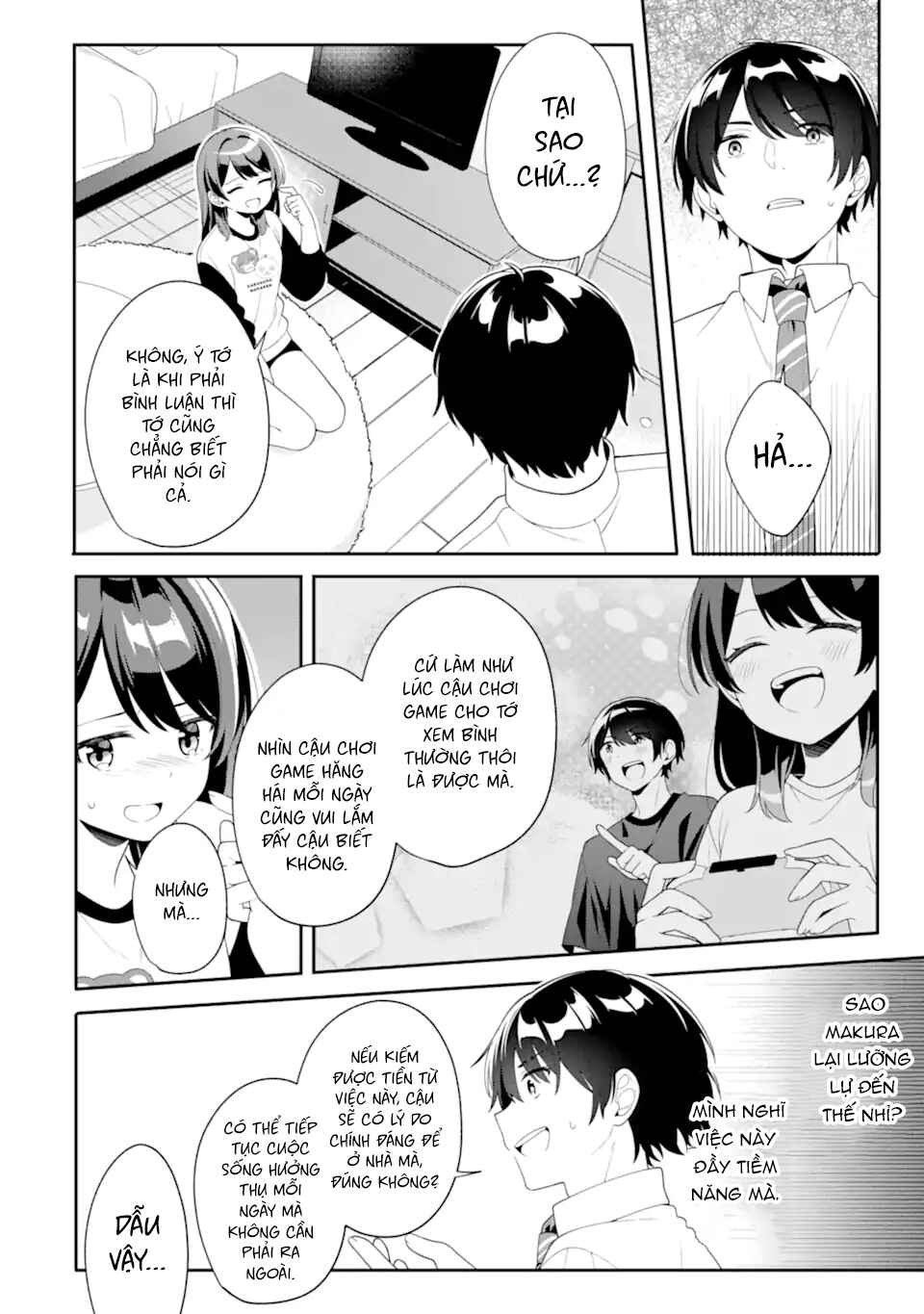 Muboubi Kawaii Pajama Sugata no Bishoujo to Heya de Futarikiri Chapter 9.2 - Page 4