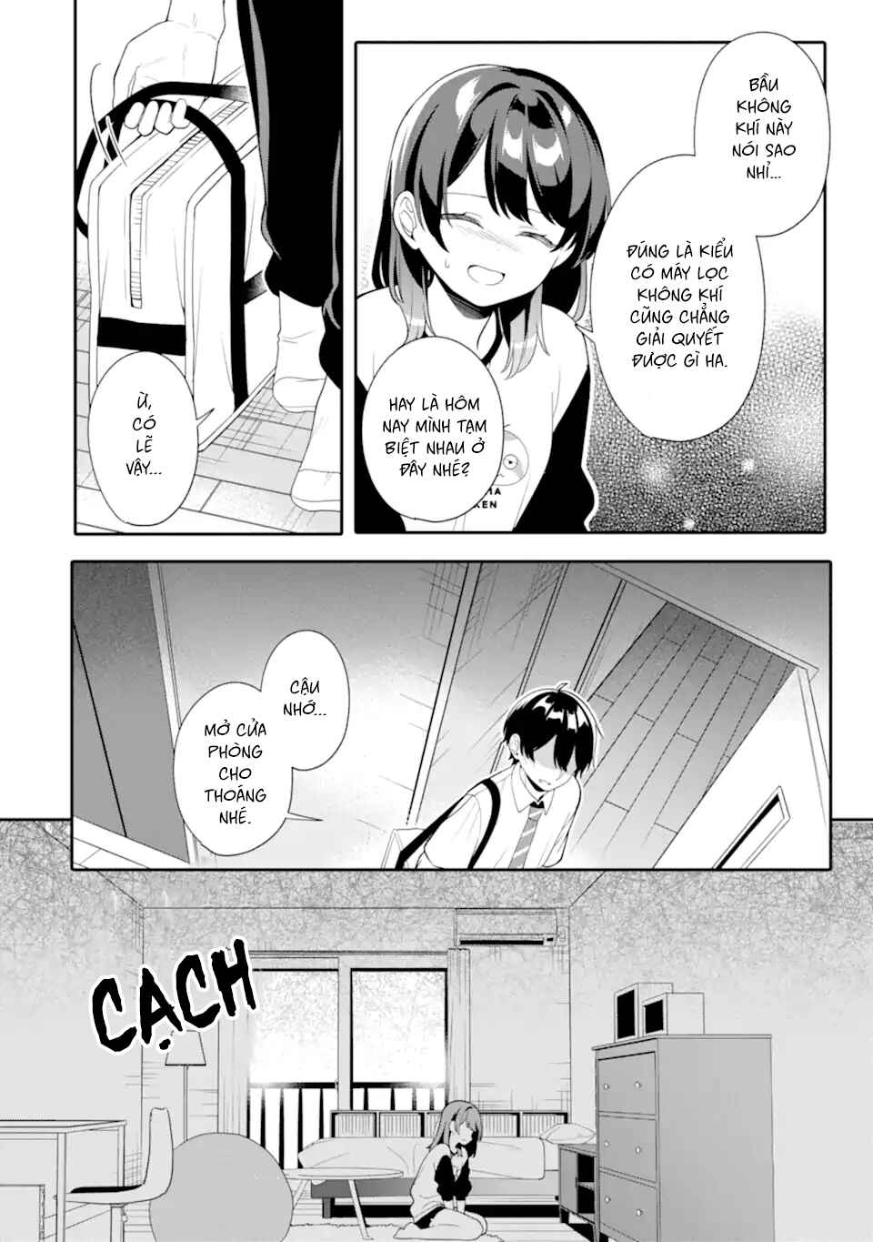 Muboubi Kawaii Pajama Sugata no Bishoujo to Heya de Futarikiri Chapter 9.2 - Page 8