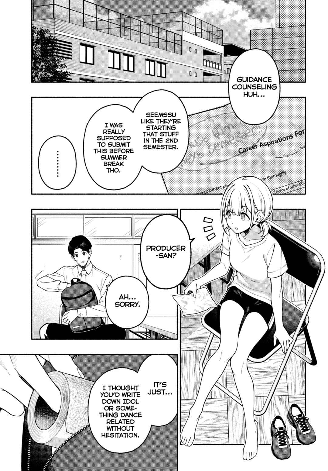 THE iDOLM@STER: Shiny Colors - Coherent Light Chapter 19.1 - Page 1