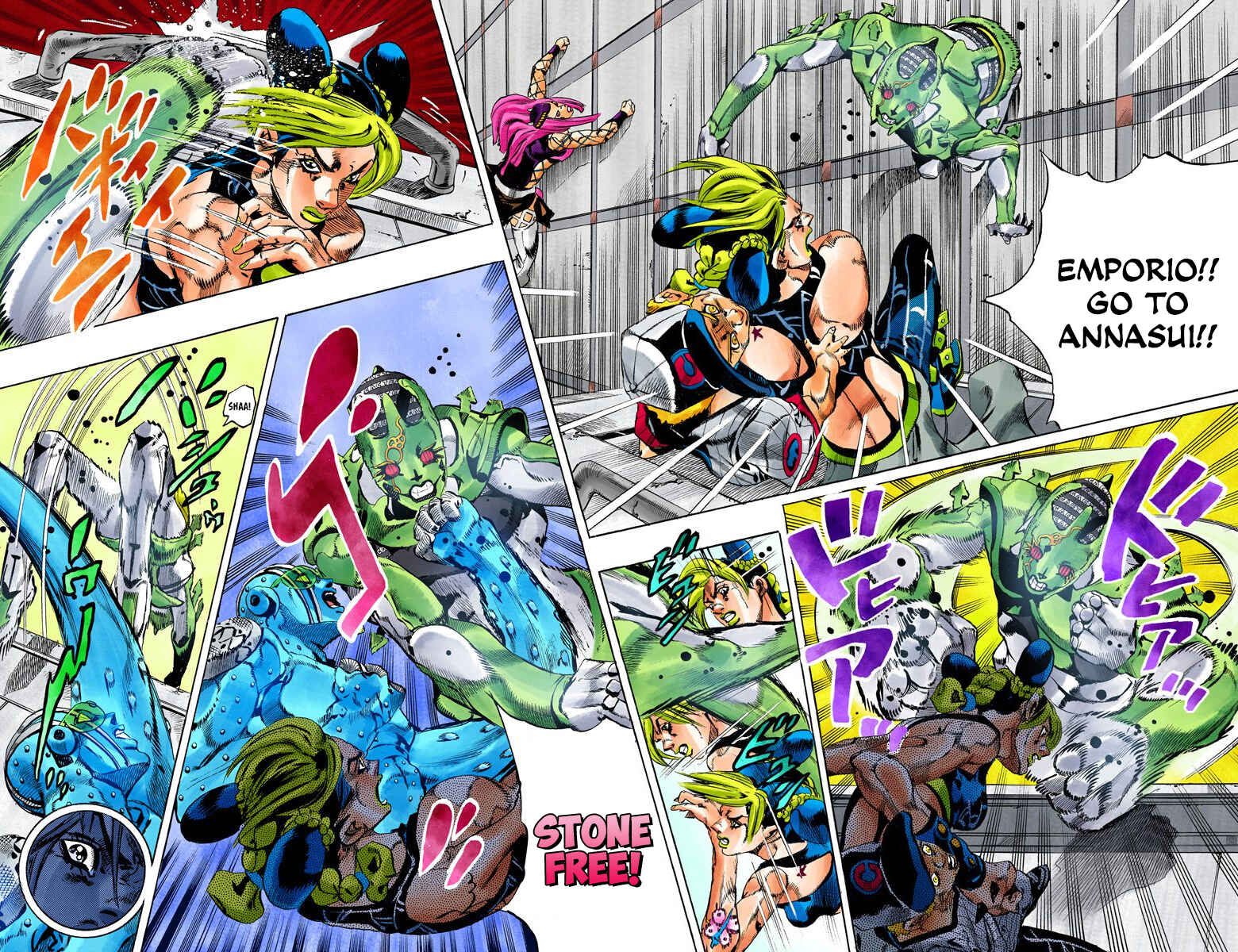 JoJo no Kimyou na Bouken: Part 6 - Stone Ocean Color-ban Chapter 141 - Page 3