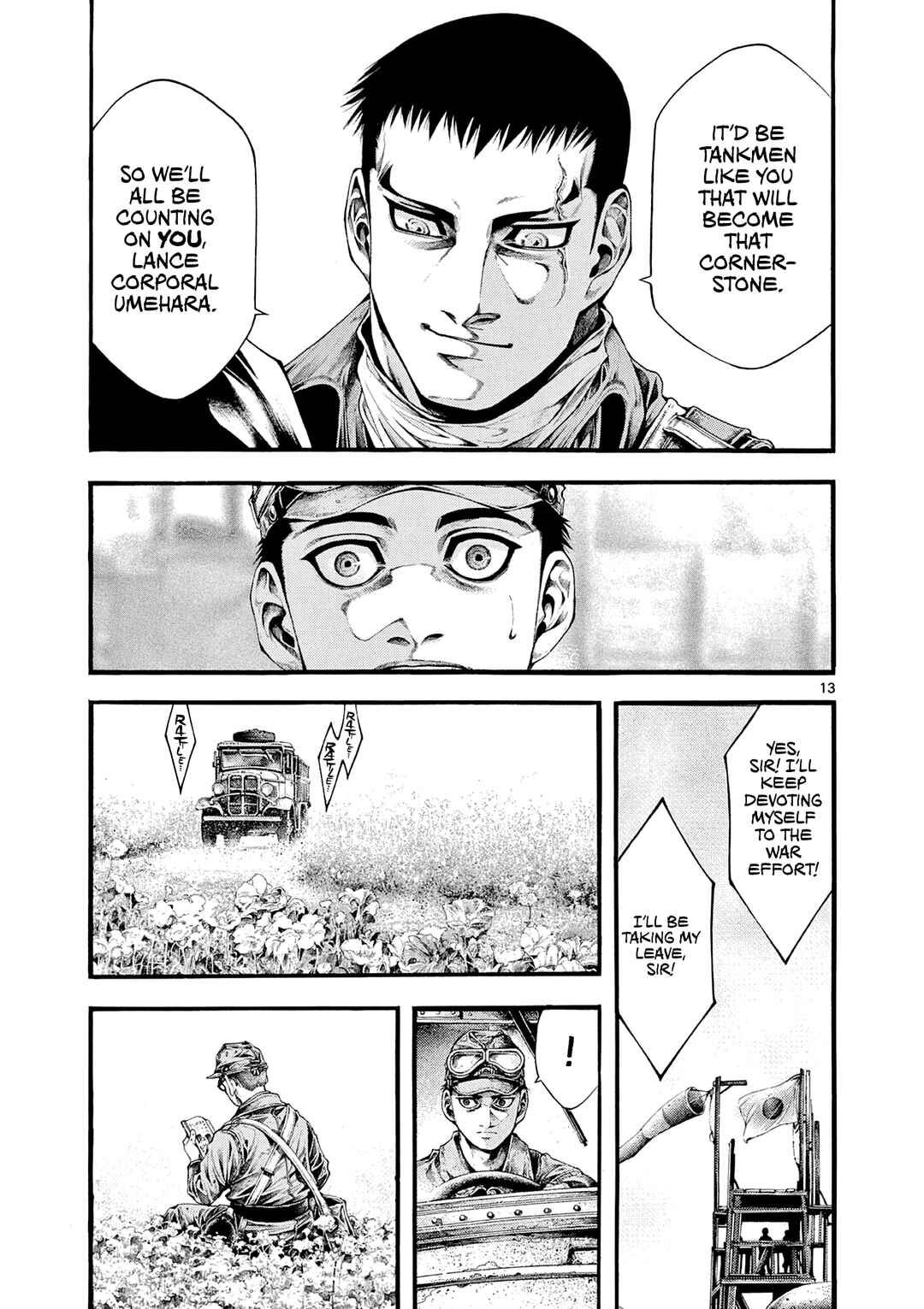 Kyokuhoku no Geroy ~8-gatsu 17-nichi no Kaisen~ Chapter 4 - Page 12