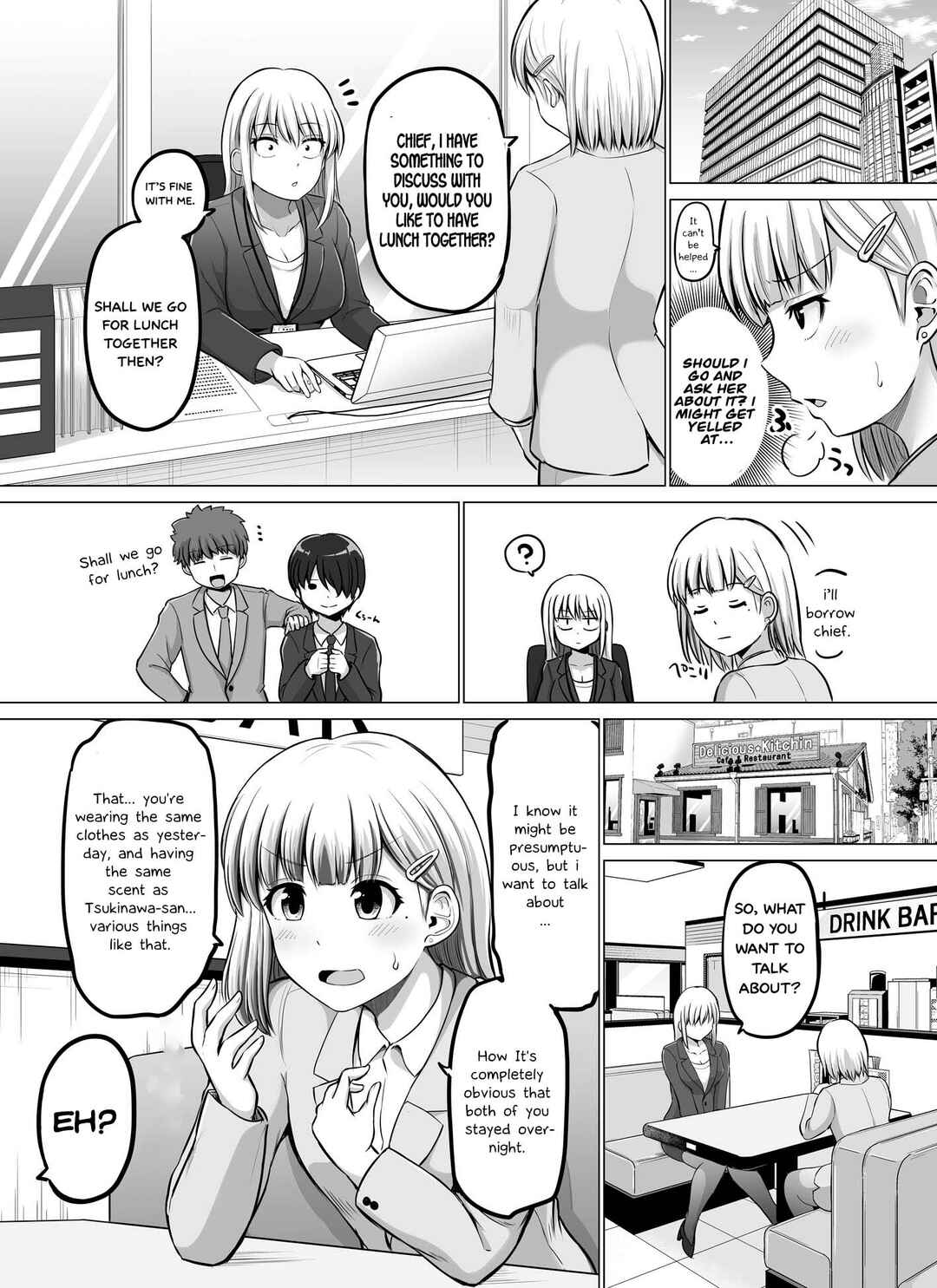 Kore kara Dandan Shiawase ni Natteiku Kowai Onna Joushi Chapter 70 - Page 1