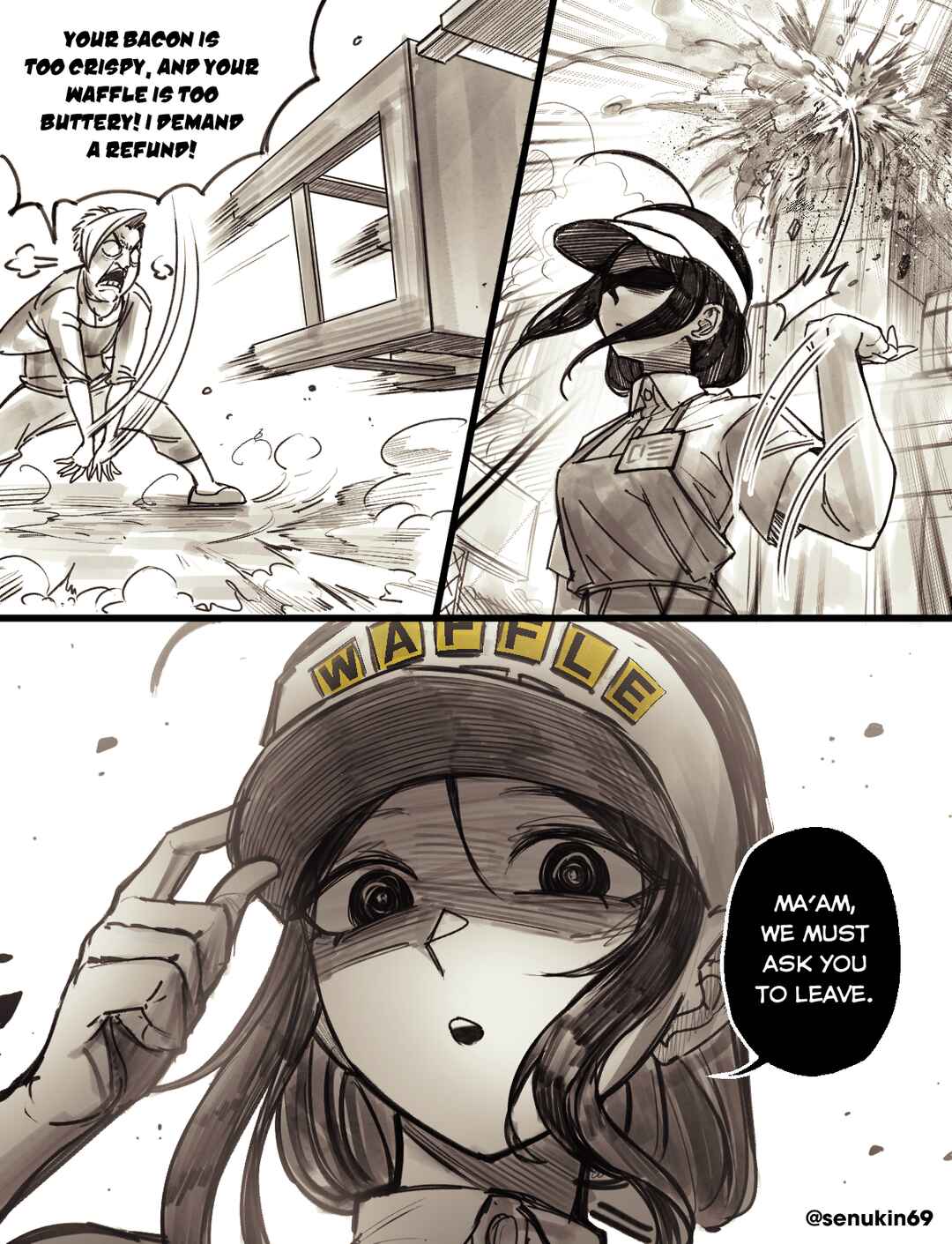 My Co-worker Is an Eldritch X! Chapter 9.5 - Page 1