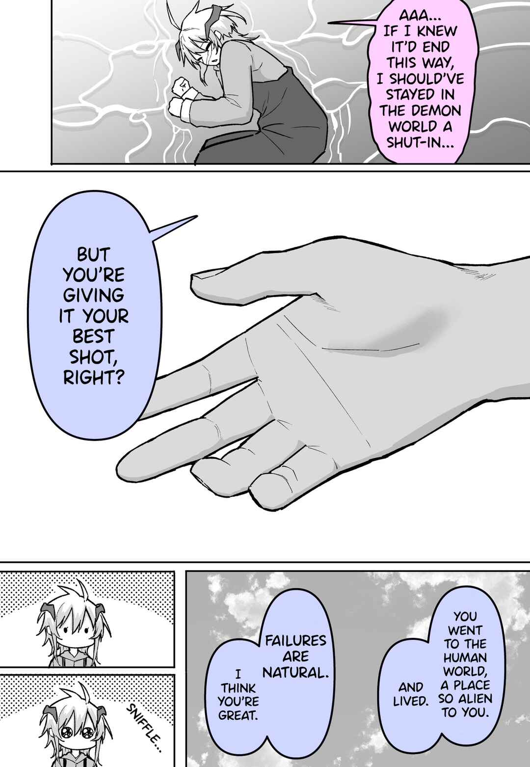 Au Tabi ni Girigiri ni Natteiku Akuma no Eigyou-chan Chapter 4 - Page 3