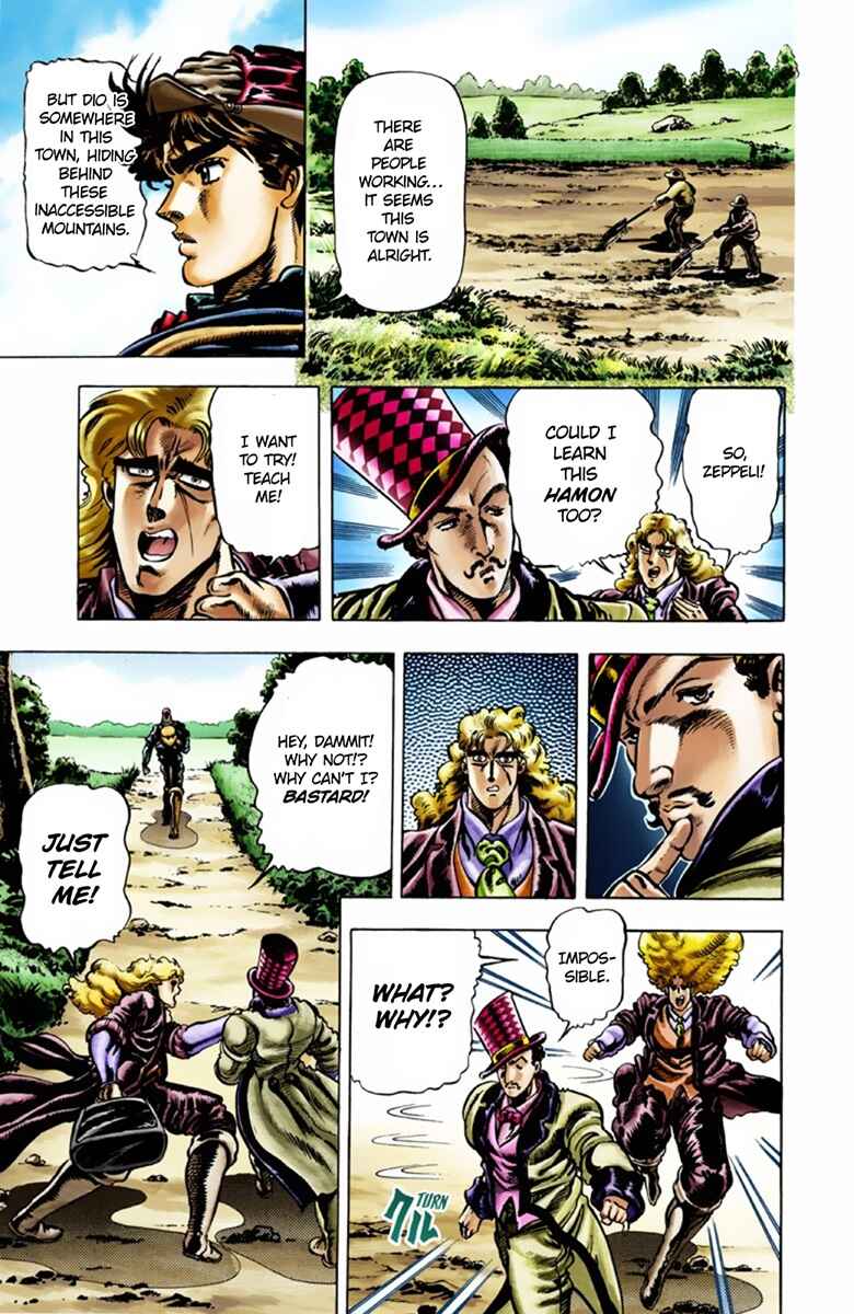JoJo no Kimyou na Bouken: Part 1 - Phantom Blood Color-ban Chapter 24 - Page 2