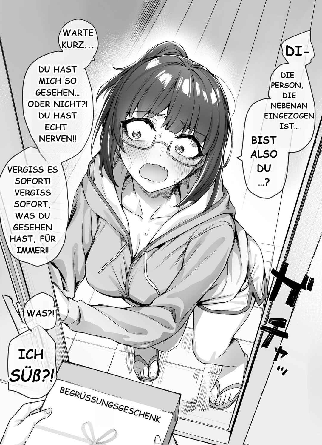 Ichinichi Goto ni Tsun ga Hetteku Tsuntsuntsuntsuntsuntsuntsuntsuntsuntsuntsundere Joshi Chapter 6 - Page 1