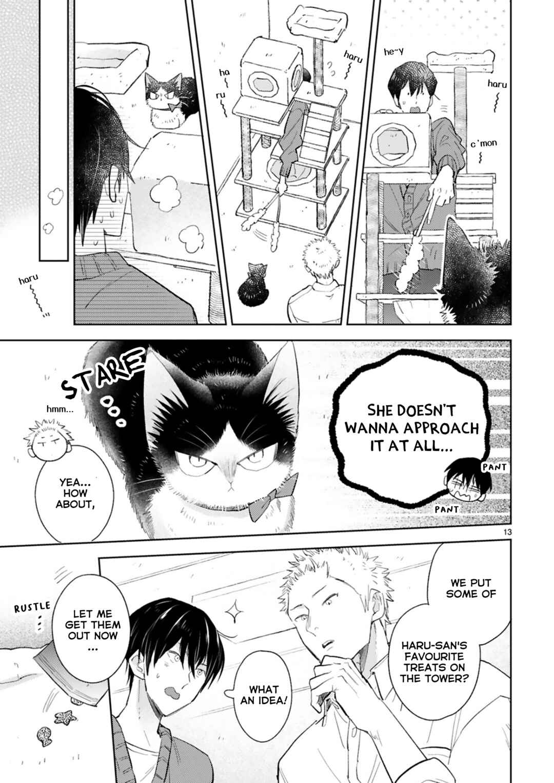 Doukyonin wa Hiza, Tokidoki, Atama no Ue. Chapter 24.1 - Page 13