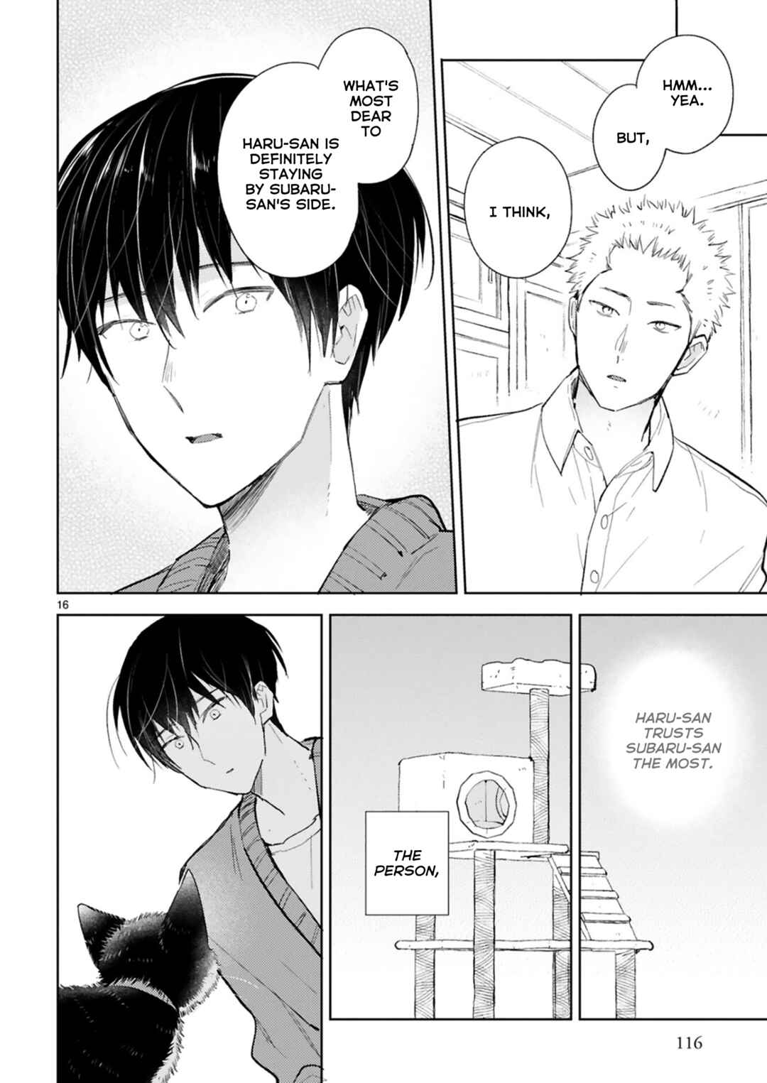 Doukyonin wa Hiza, Tokidoki, Atama no Ue. Chapter 24.1 - Page 16