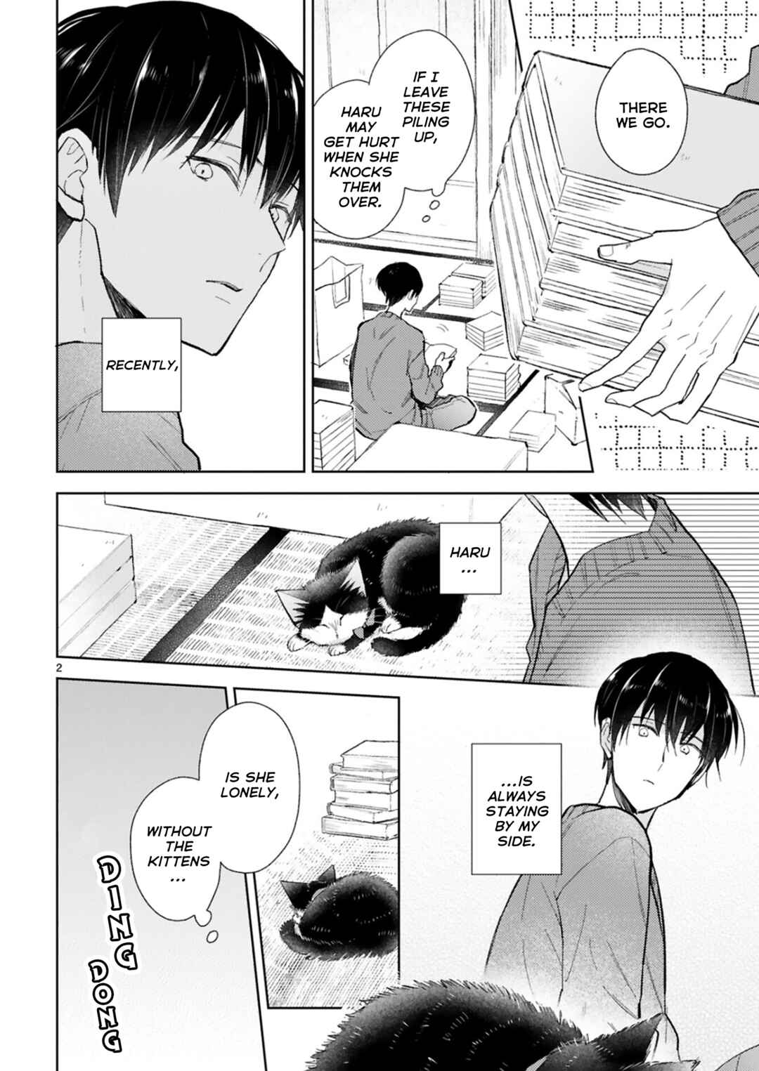 Doukyonin wa Hiza, Tokidoki, Atama no Ue. Chapter 24.1 - Page 2