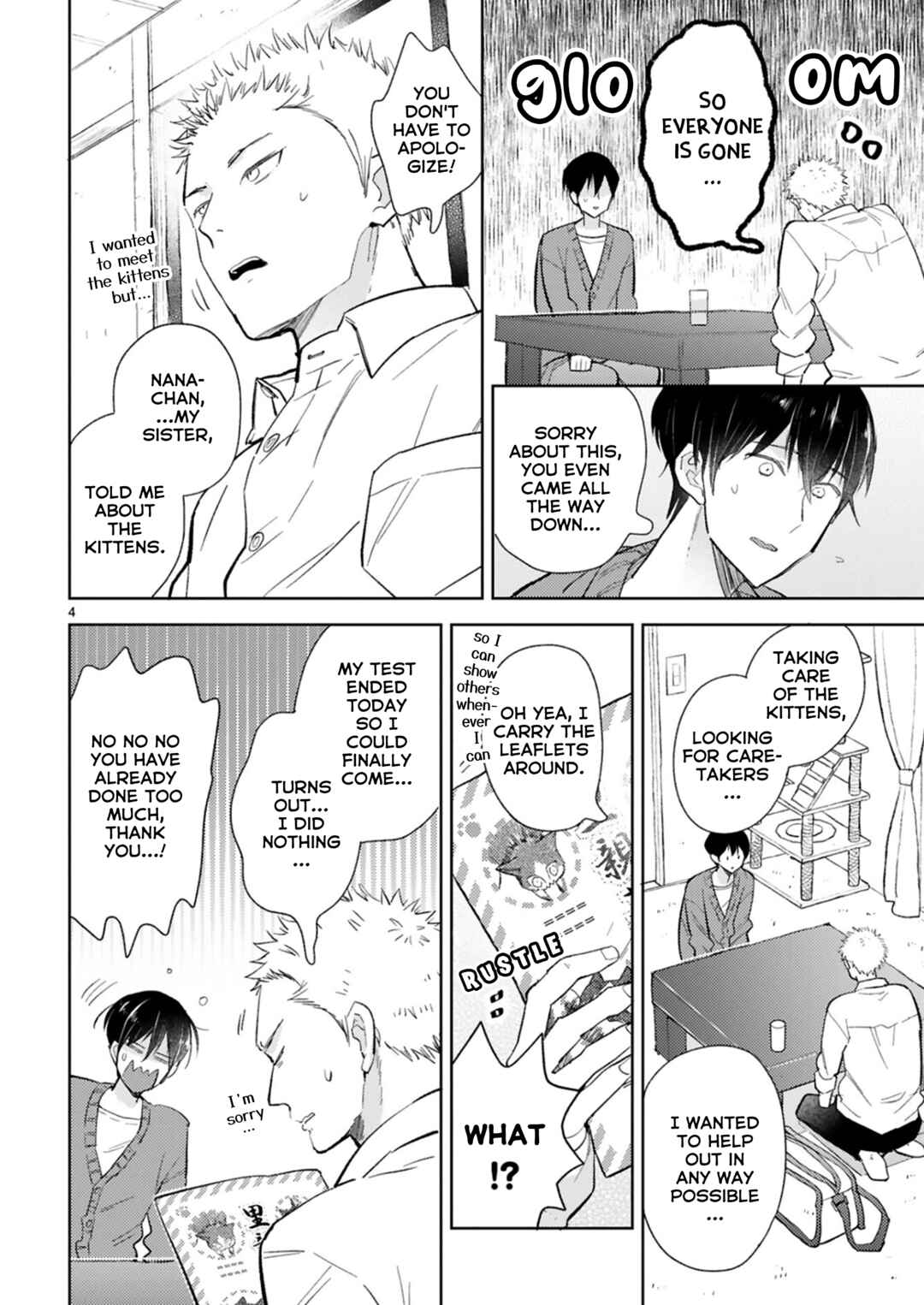 Doukyonin wa Hiza, Tokidoki, Atama no Ue. Chapter 24.1 - Page 4