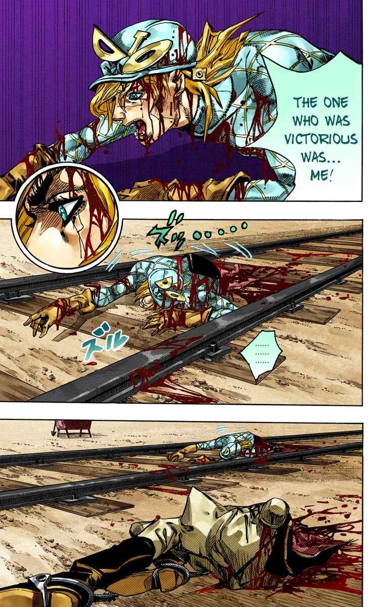 JoJo no Kimyou na Bouken: Part 7 - Steel Ball Run Color-ban Chapter 76 - Page 10