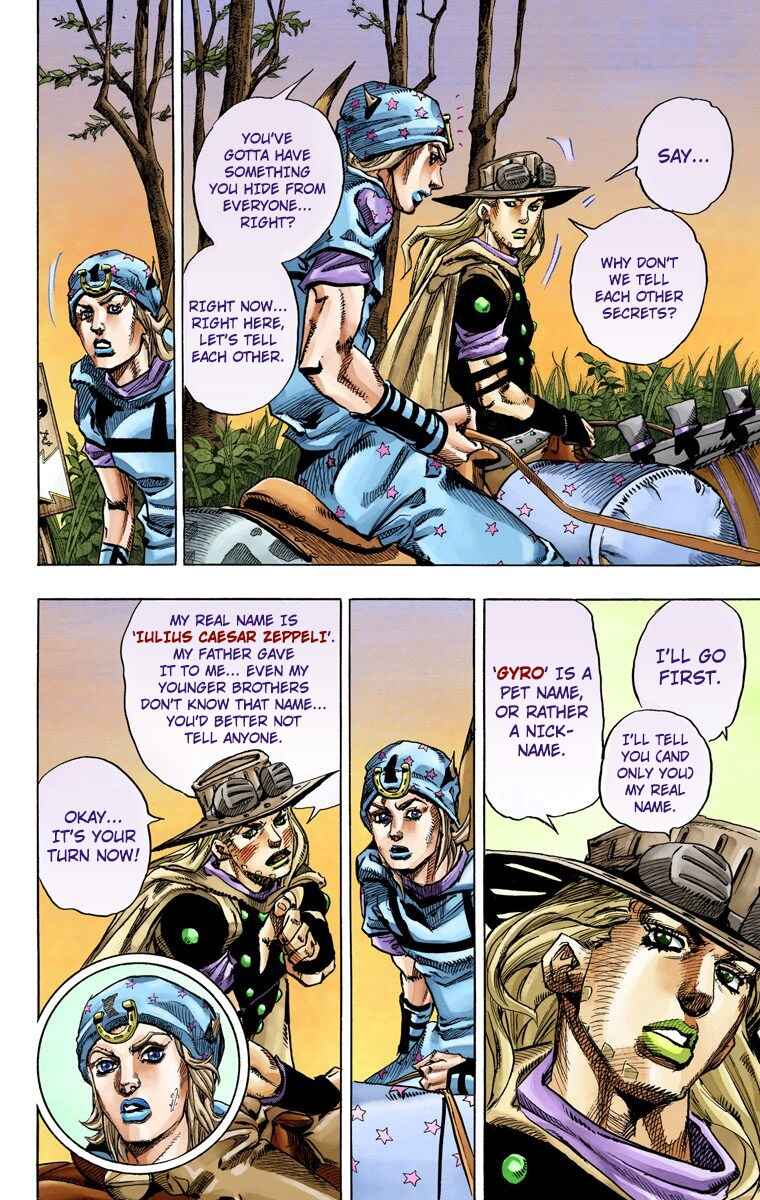 JoJo no Kimyou na Bouken: Part 7 - Steel Ball Run Color-ban Chapter 76 - Page 14