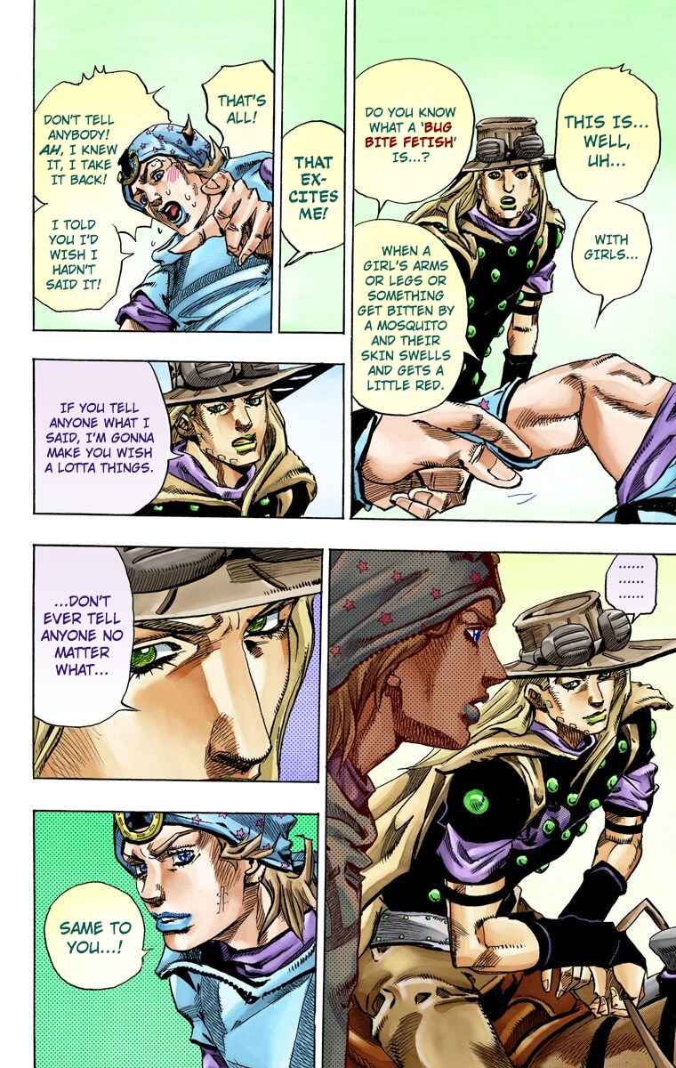 JoJo no Kimyou na Bouken: Part 7 - Steel Ball Run Color-ban Chapter 76 - Page 16
