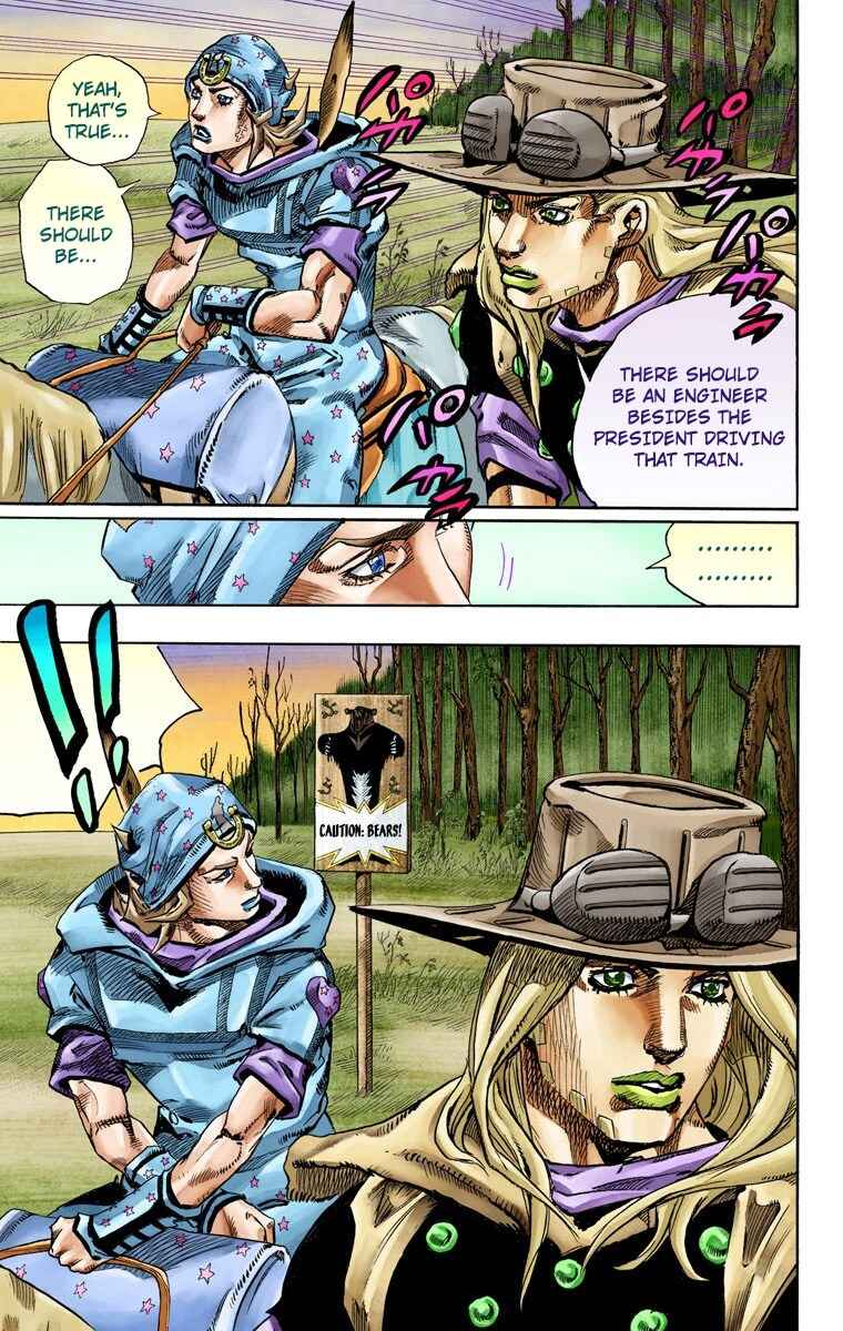 JoJo no Kimyou na Bouken: Part 7 - Steel Ball Run Color-ban Chapter 76 - Page 24