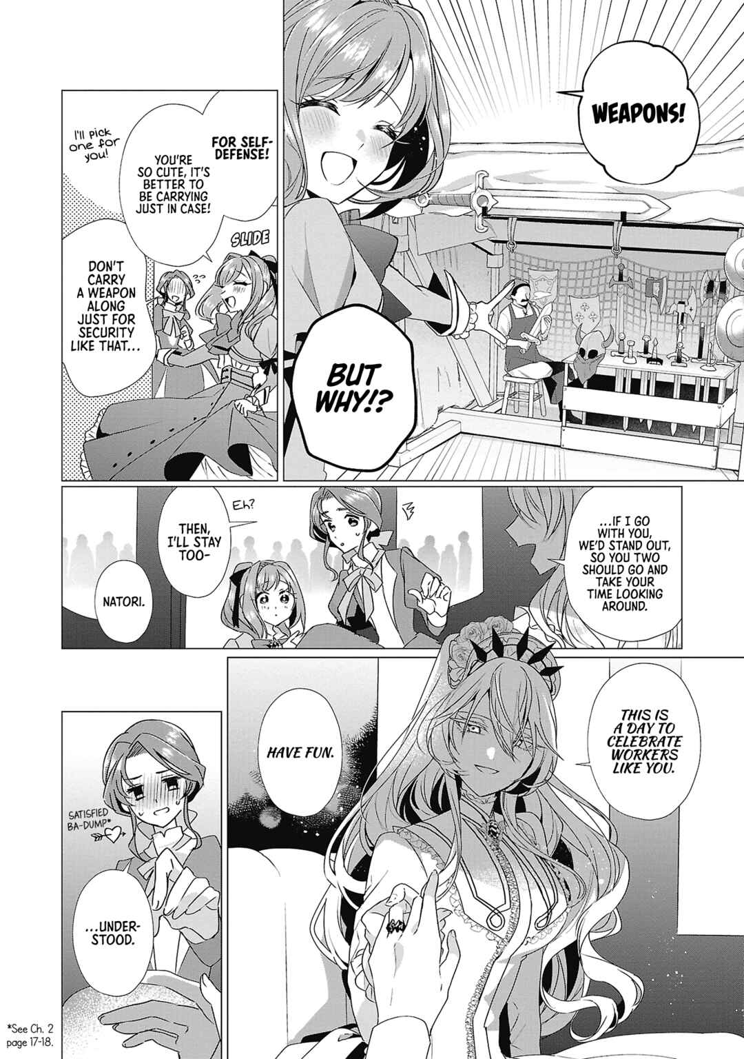 Genkai OL-san wa Akuyaku Reijou-sama ni Tsukaetai Chapter 4 - Page 6